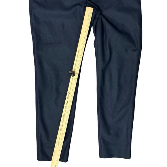 COS Navy Blue Slim Skinny Wool Blend Ankle Trousers Pants size 6 Professional - Picture 5 of 10